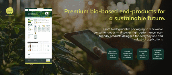 Bioproduct e- Marketplace management